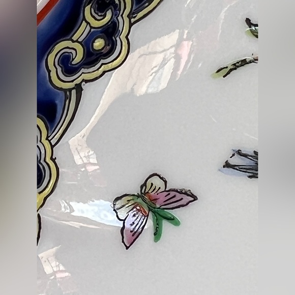 Decorative Plate/Jewelry/trinket dish Oriental Objects D'Art, Made in Macau. Vtg - Picture 9 of 12